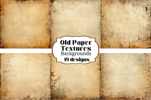 19 Old Paper Textures: Authentic Vintage Design Assets
