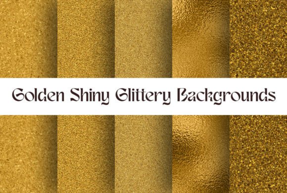 5 Golden Shiny Glittery Backgrounds to Elevate Your Designs