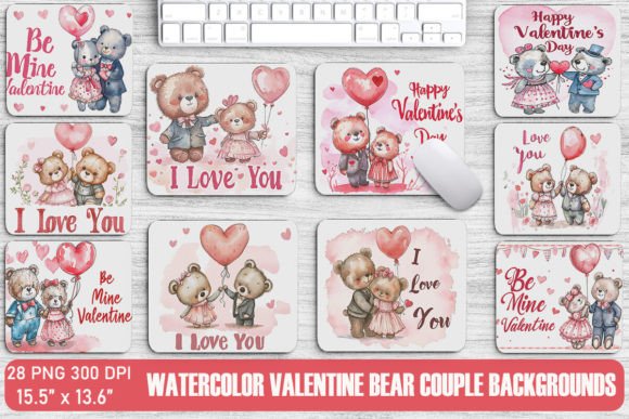 Cute Valentine Bear Couple Backgrounds: A Designer's Guide