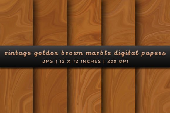 Elevate Your Projects with Vintage Golden Brown Marble Backgrounds