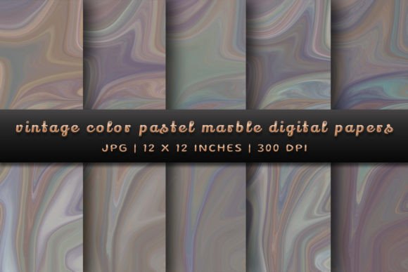 Embrace Nostalgia: The Allure of Vintage Color Pastel Marble Backgrounds