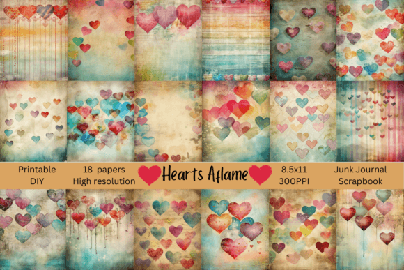 Enchanting DIY: 18 Valentines Backgrounds for Your Projects