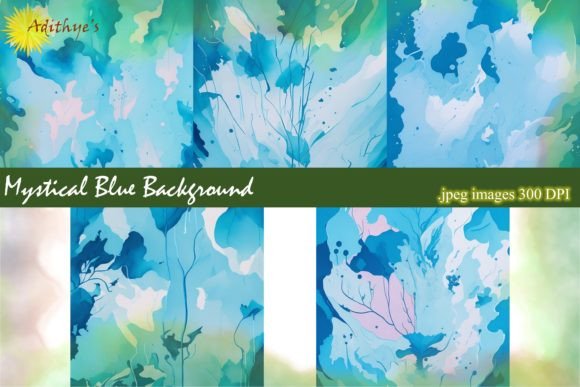 Mystical Blue Backgrounds: A Visual Toolkit for Modern Creators