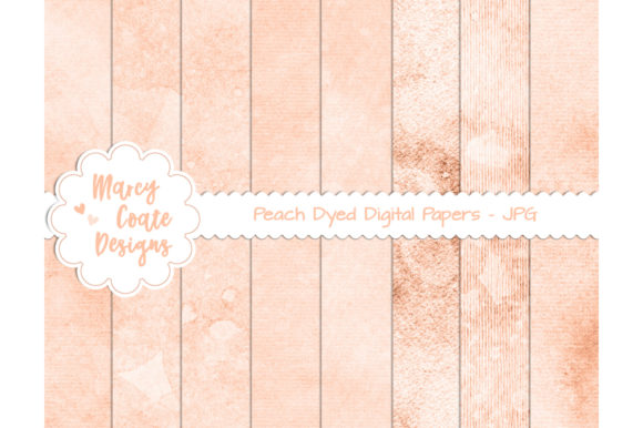 Peach Dyed Journal Paper Backgrounds: A Guide to Organic Texture