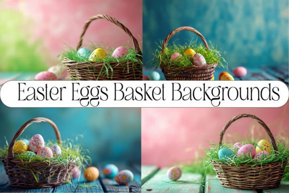 Spring Refresh: Creative Uses for Easter Eggs Basket Backgrounds