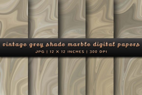 Subtle Sophistication: Vintage Grey Shade Marble Backgrounds