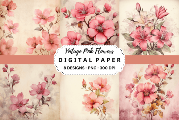 Unlocking Nostalgia: The Enduring Appeal of Vintage Pink Flowers Backgrounds